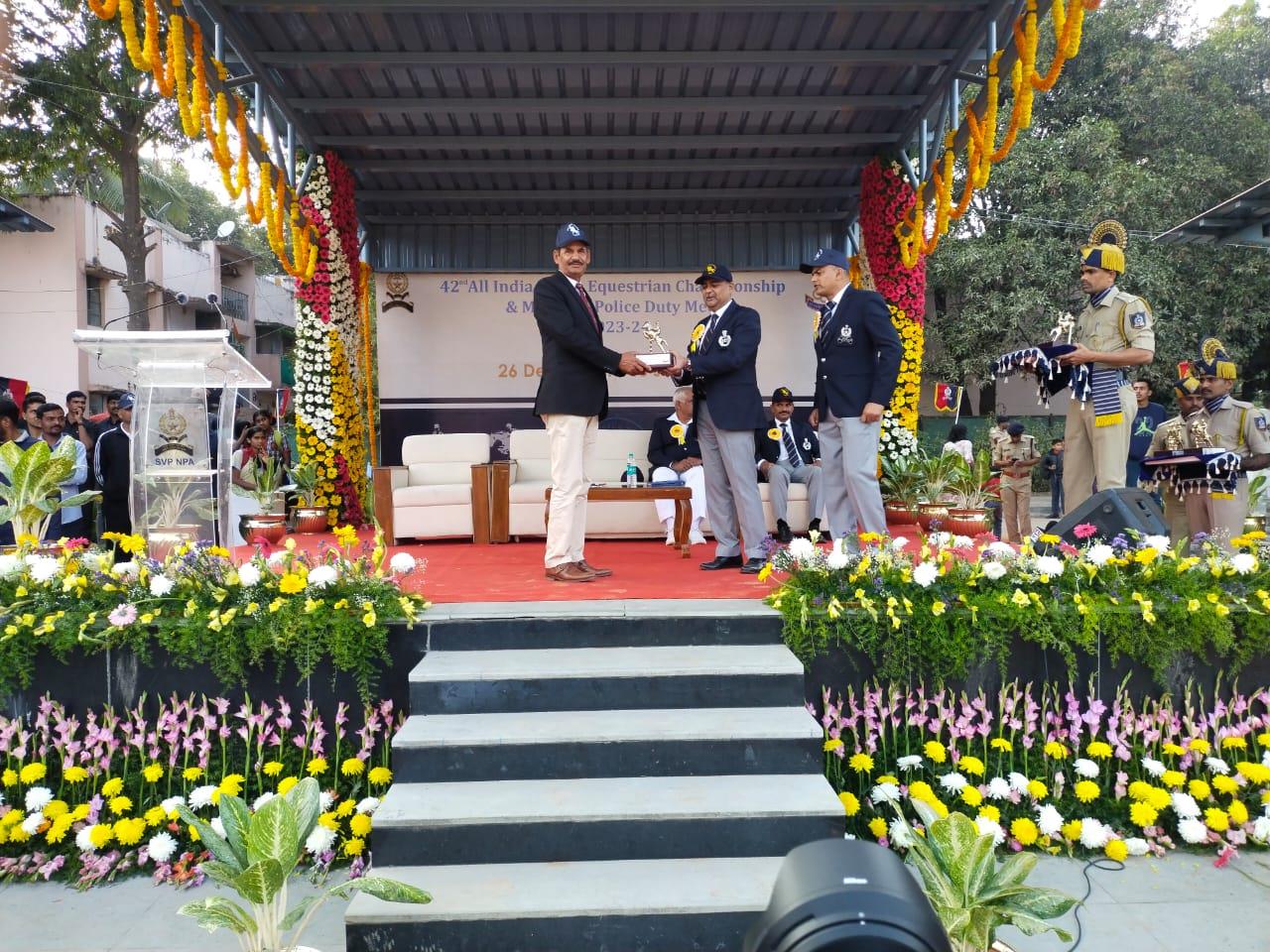   CRPF EQUESTRIAN TEAM ACHIEVEMENT IN AIPM-2024